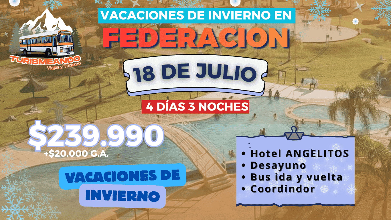 ❄️ FEDERACION - Vacaciones de Invierno