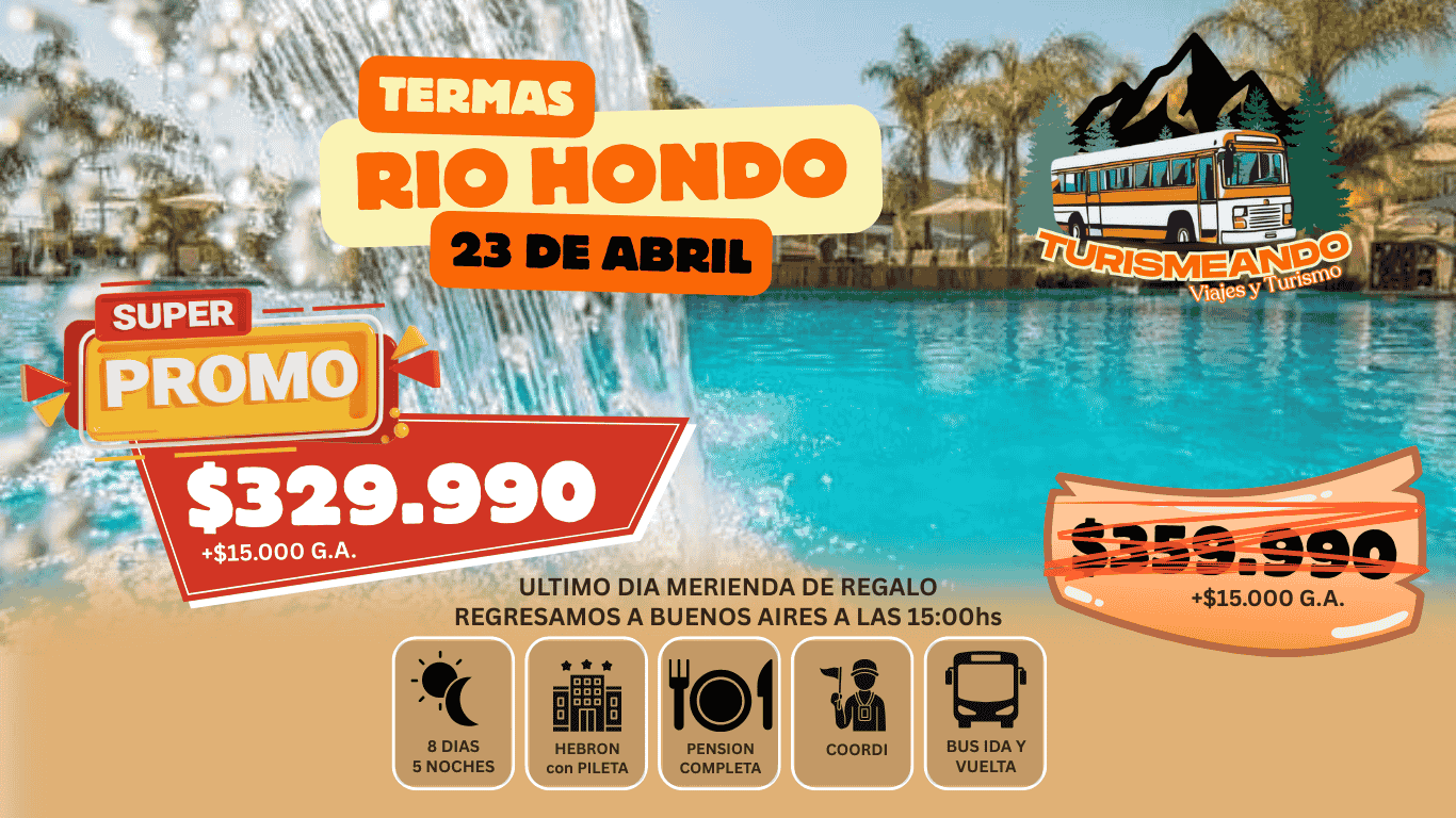 ✨TERMAS DE RIO HONDO